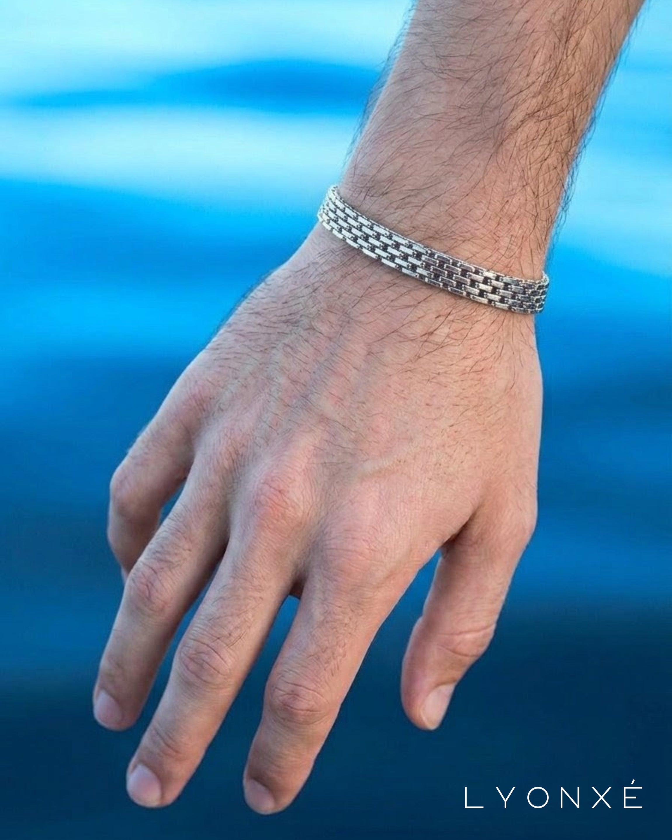 Pulsera Plana 8 mm